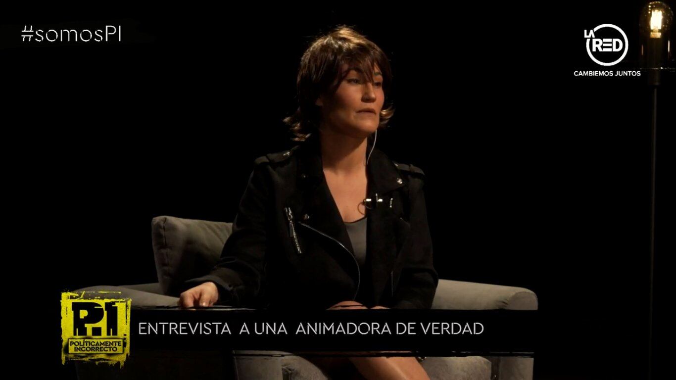 La entrevistada de PI.