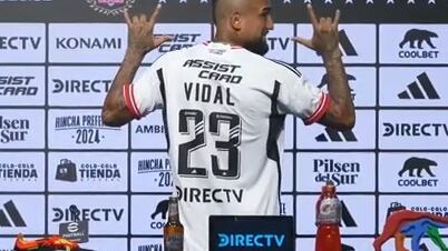 El King fue presentado oficialmente como refuerzo de Colo Colo para este año.