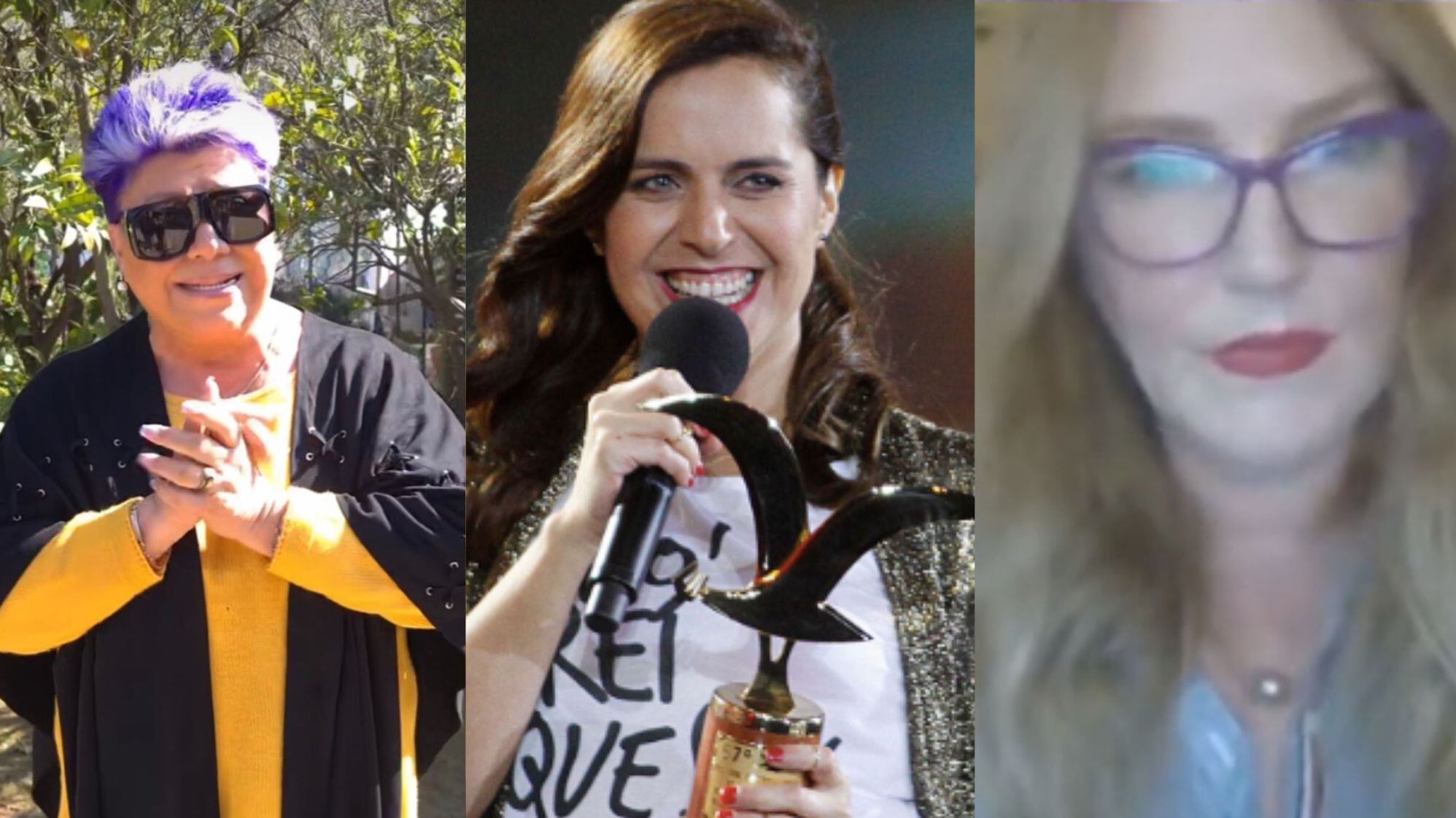 Paty Maldonado, Natalia Valdebenito y Cata Pulido