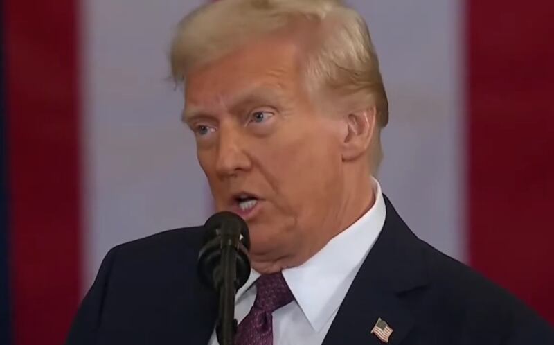 Donald Trump juramentó como presidente de Estados Unidos.
