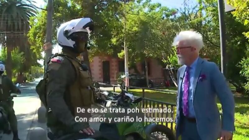“Sí, hay mucho delincuente por acá”: Cabo Daniel Palma apareció en ‘Atlas de Chile’