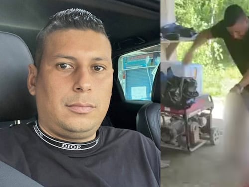 Dejan en libertad al hombre que mató a patadas a un perrito en Colombia