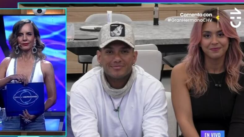Carlyn Romero con Iván Cabrera | Gran hermano