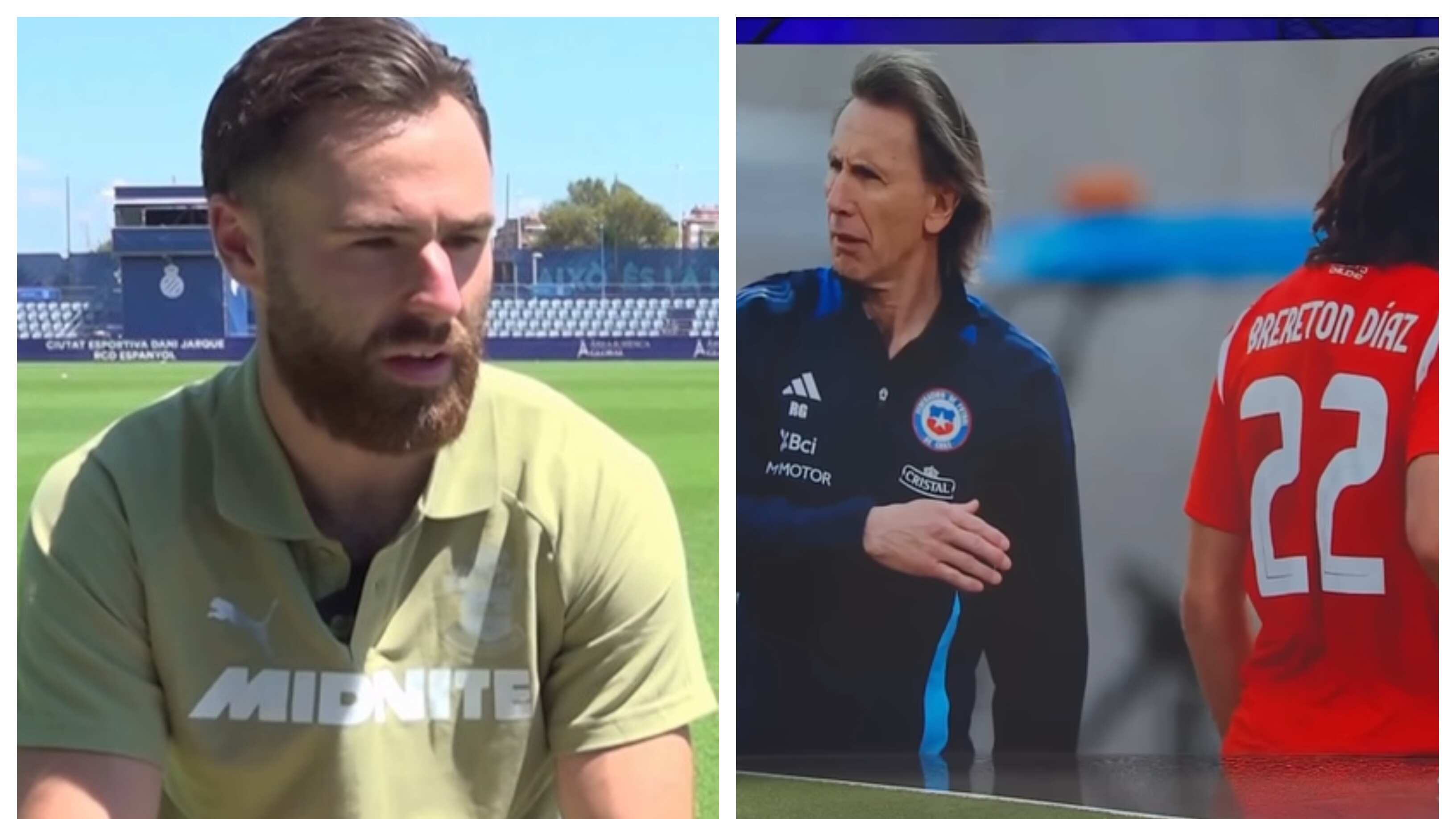 El delantero habló en exclusiva con el canal privado de su marginación de la Roja por parte del renunciado técnico Ricardo Gareca.