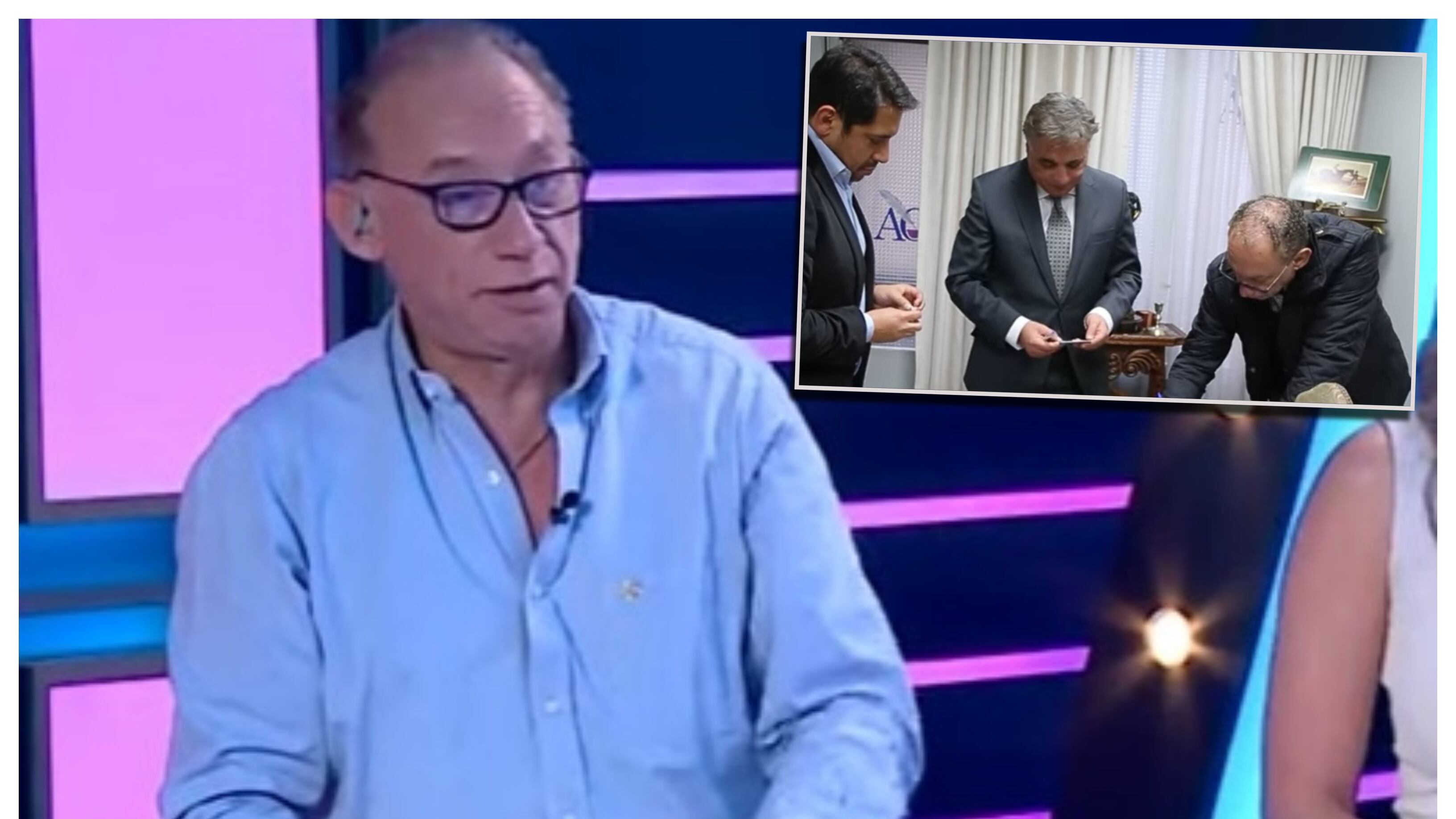 El comunicador firmó en una notaría de Santiago el pago total de su deuda con el periodista Rodrigo Herrera.