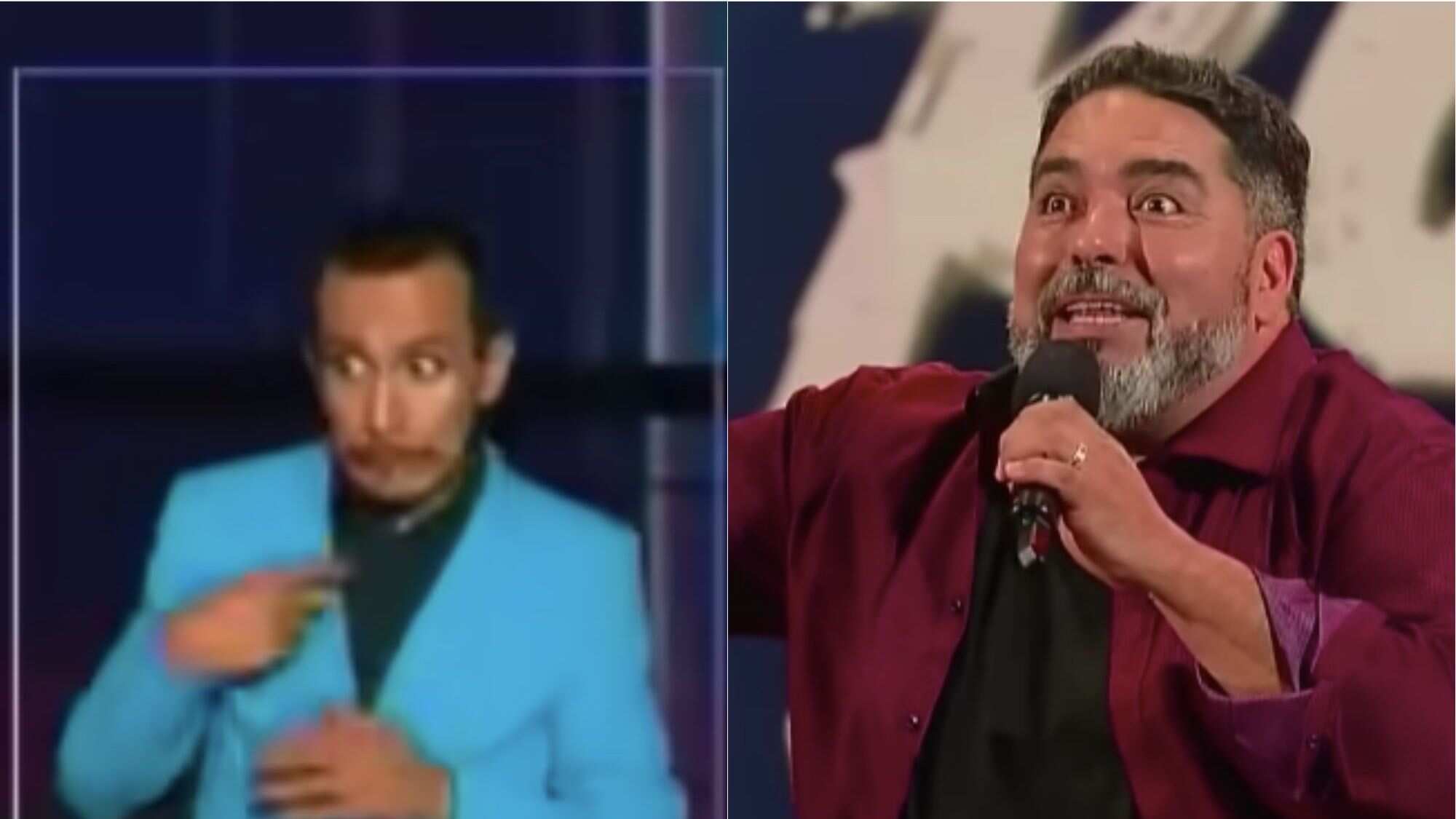 Intérprete de lenguaje de señas en la rutina de Rodrigo Villegas | YouTube