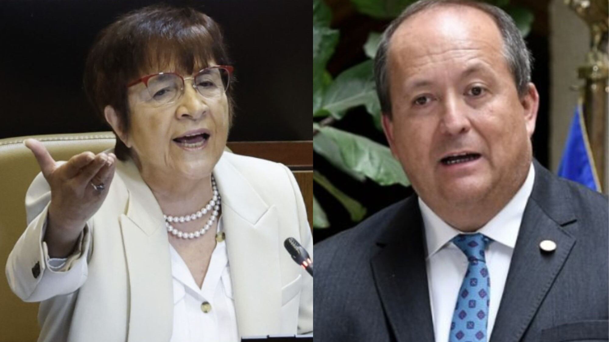 Carmen Hertz y Ángel Valencia