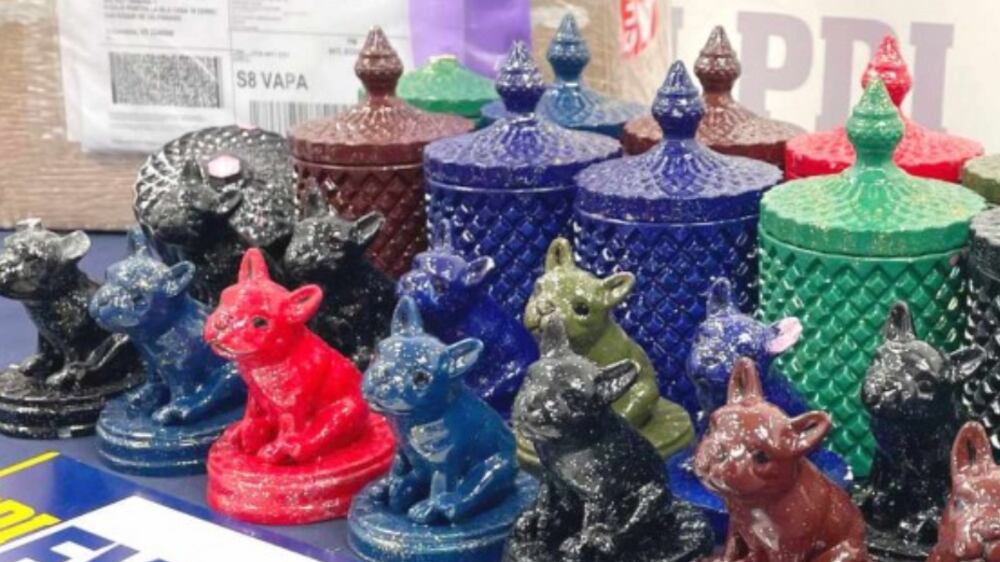 Figuras de metanfetamina | Fuente: Meganoticias