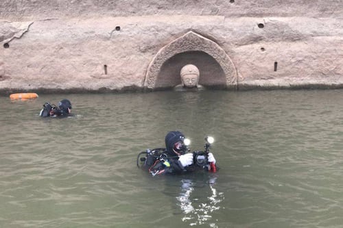 Encuentran en China a Buda de casi 4 metros