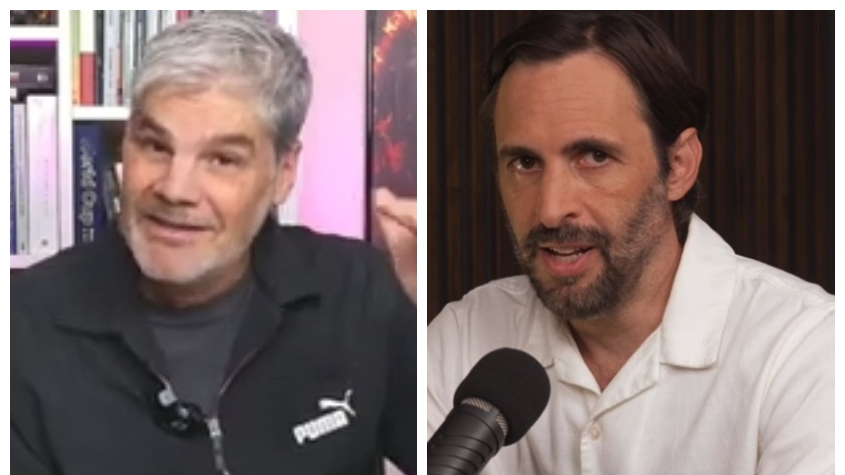 El periodista deportivo cuestionó la columna de opinión del conductor de noticias donde culpó de la actual crisis del fútbol chileno a las sociedades anónimas deportivas.