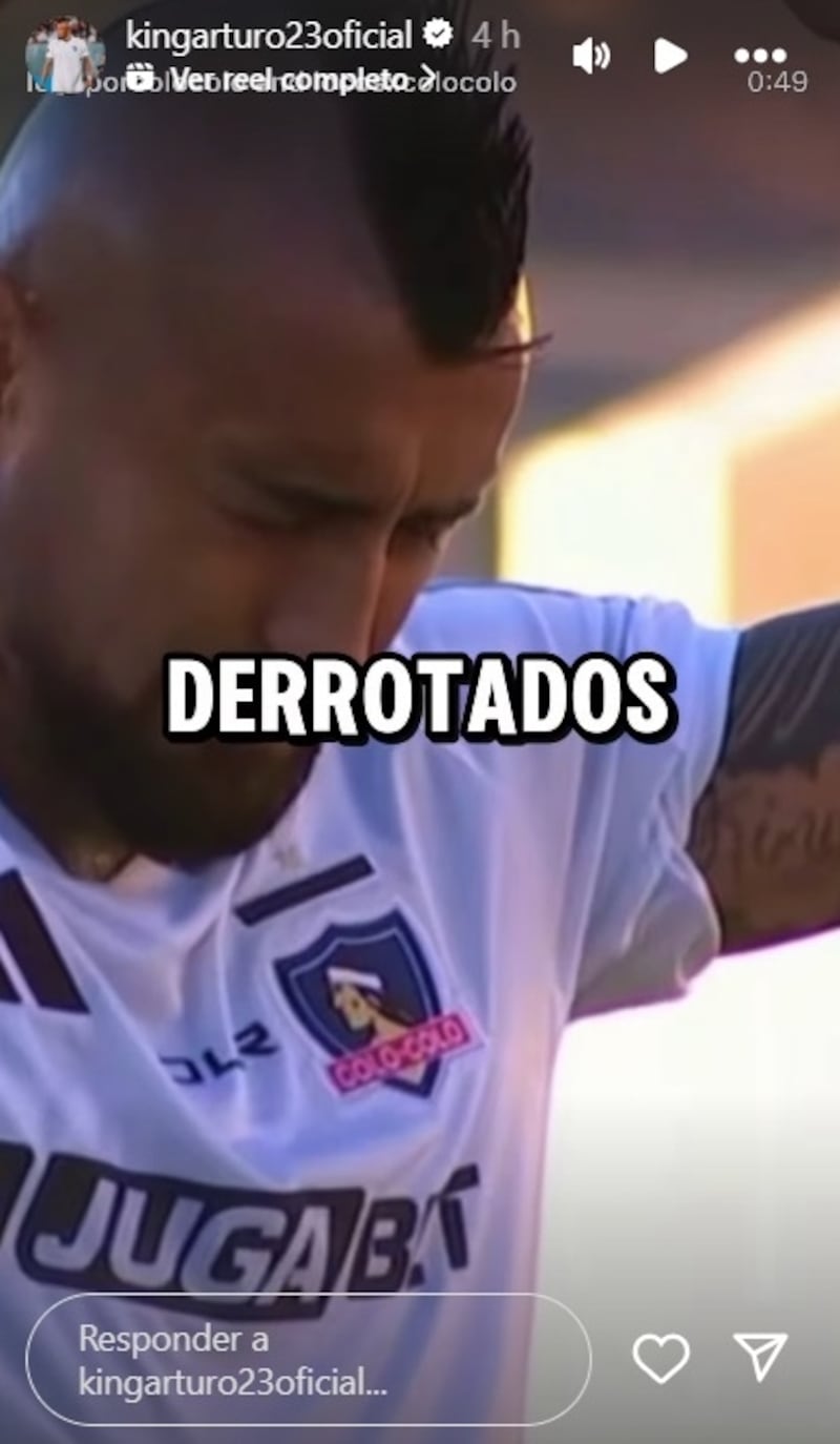 El King emocionó en redes sociales con su sentido arengazo en la previa al duelo de Colo Colo ante Racing Club.