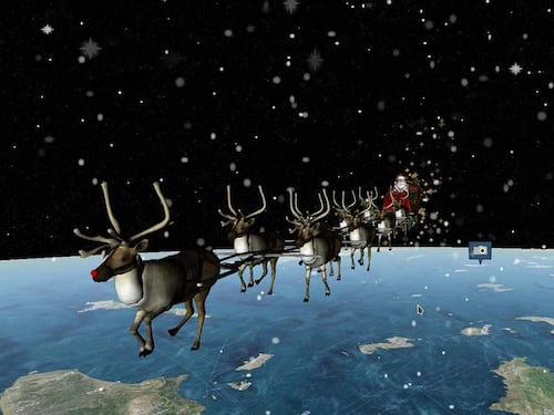 ¿Dónde viene el Viejito Pascuero? Google activó el mapa para seguir el viaje por el mundo en tiempo real de Santa