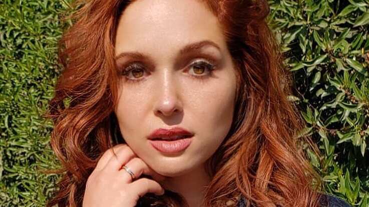 La actriz Nicole Block.