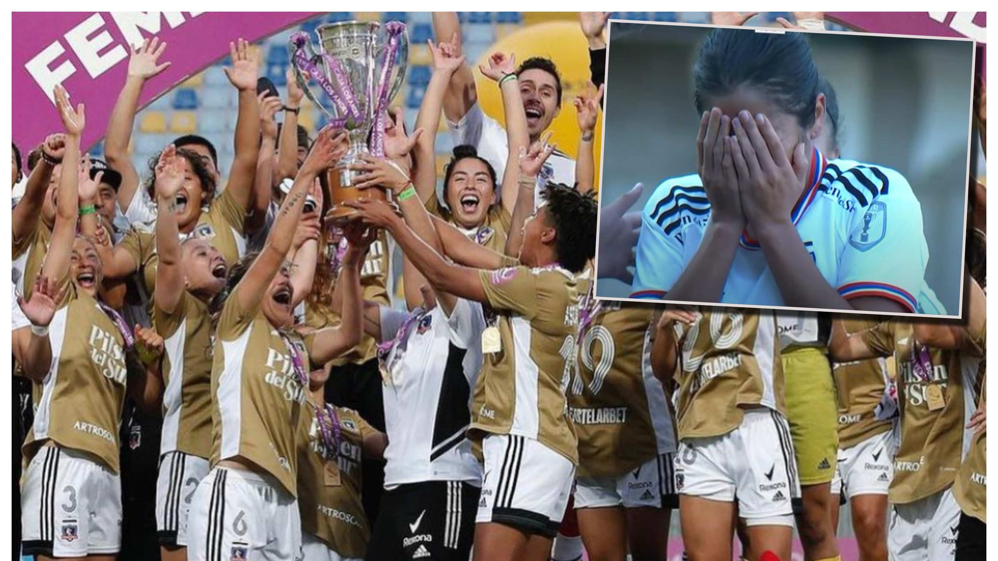 La exjugadora de Universidad de Chile salió entre lágrimas del estadio El Morro, de Talcahuano, luego de ser insultada por un hincha de Colo Colo.