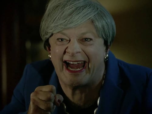 Andy Serkis parodia el Brexit y convierte a Theresa May en Gollum