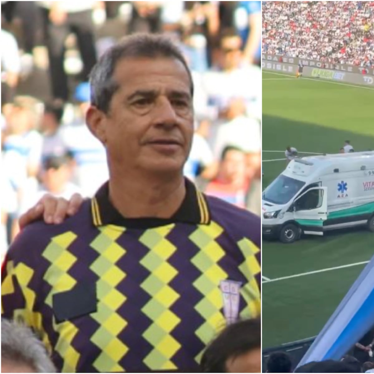 Esposa de Patricio Toledo actualiza su estado de salud tras infarto en partido de la UC Esposa de Patricio Toledo actualiza su estado de salud tras infarto en partido de la UC