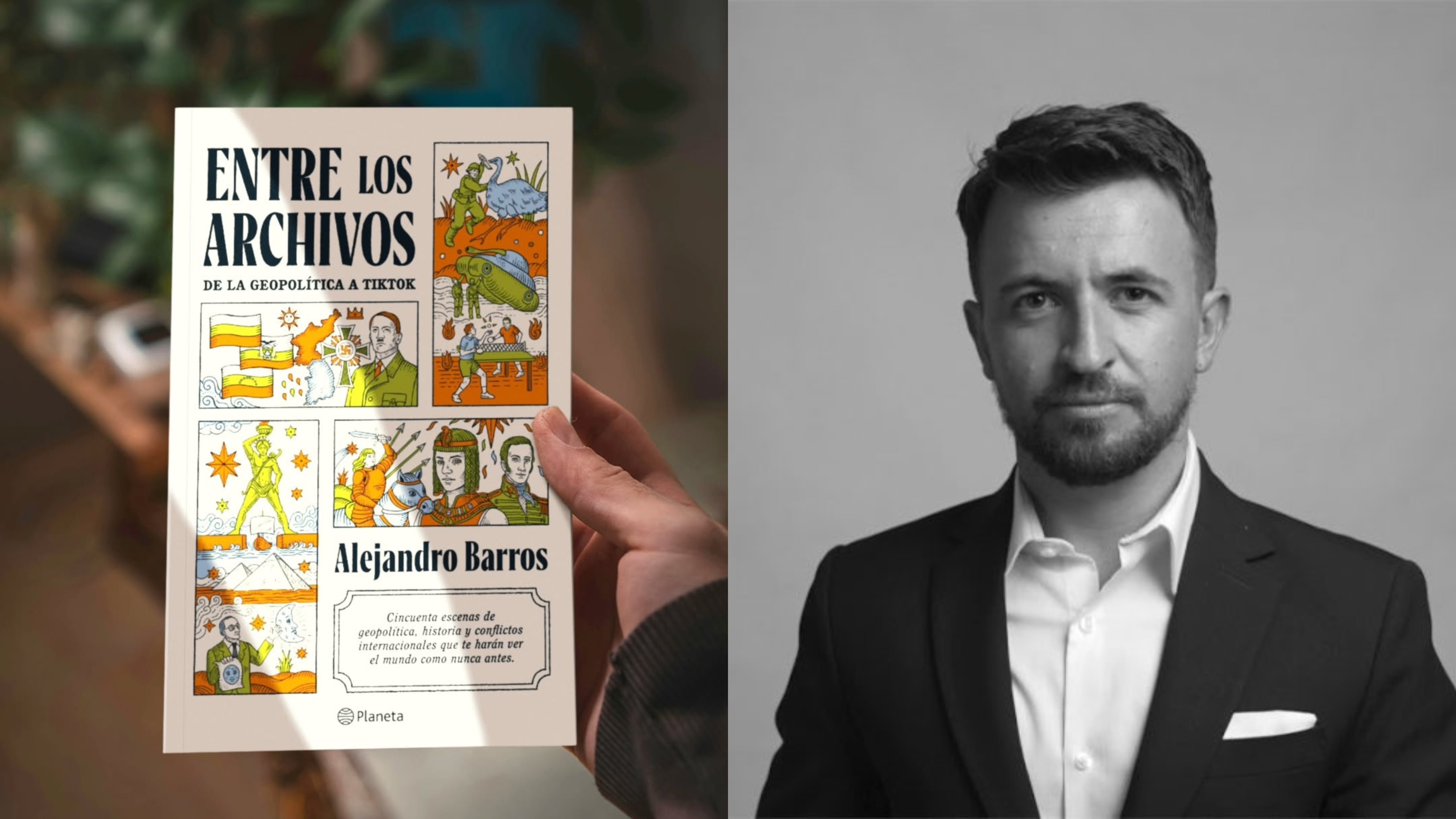 Libro "Entre Los Archivos" de Alejandro Barros