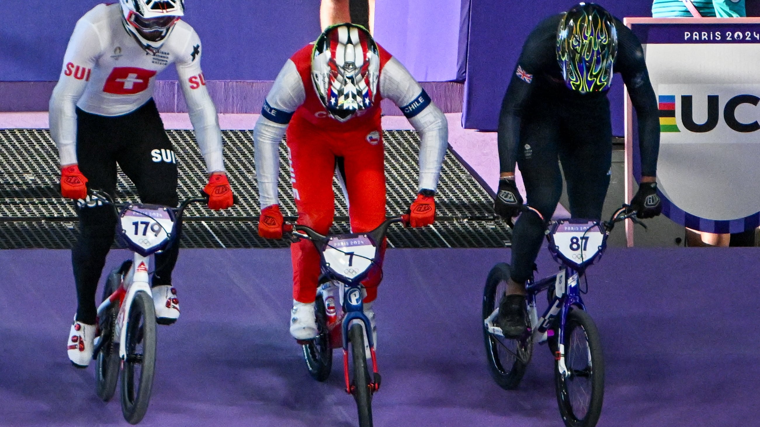 El pedalero nacional sufrió una grave caída en la competencia de BMX Racing.