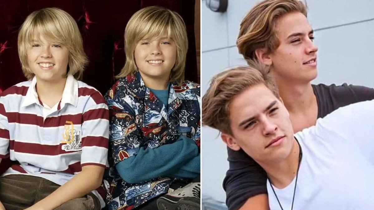 Dylan y Cole Sprouse comenzaron su carrera a los 8 meses de edad