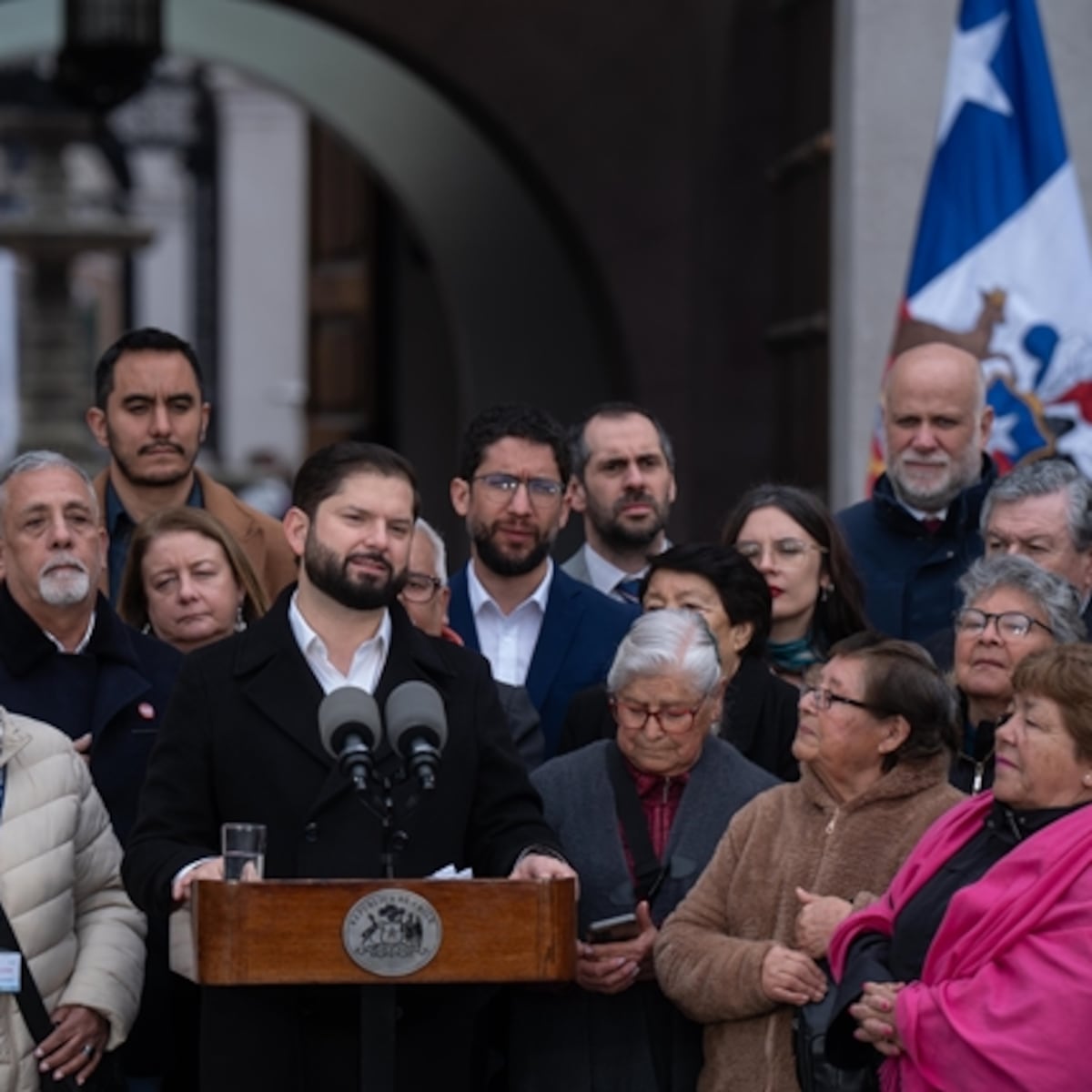 Presidente Boric defiende reforma de pensiones ante críticas Presidente Boric defiende reforma de pensiones ante críticas