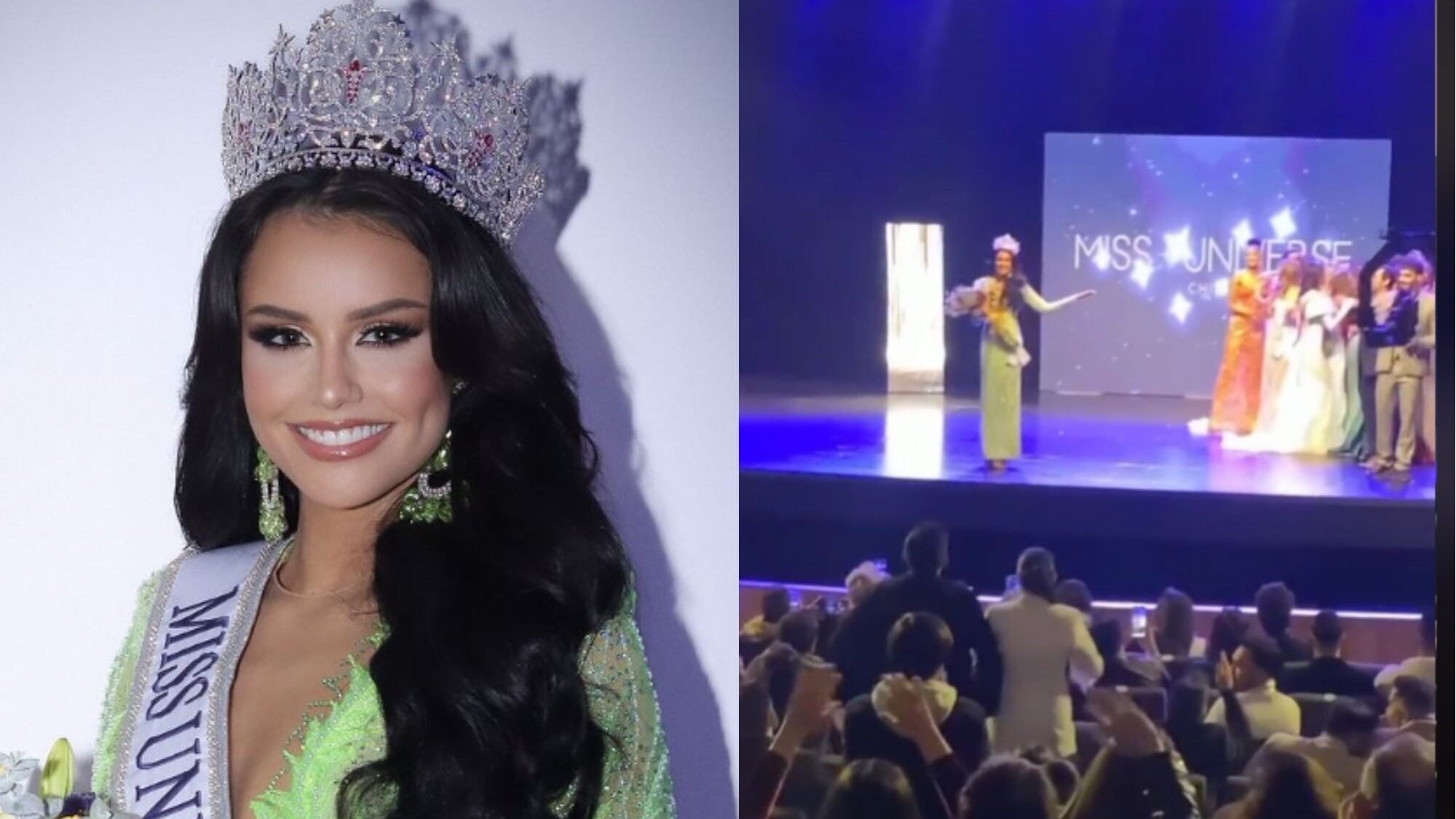 Emilia Dides en Miss Universo Chile