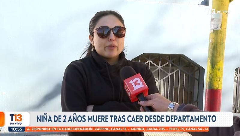 Madre de niña fallecida tras caer desde piso 11 apuntó a responsabilidad del padre: “No tomó el resguardo necesario para protegerla”