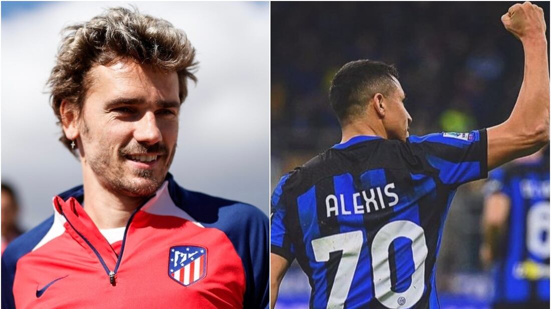 Antoine Griezmann y Alexis Sánchez