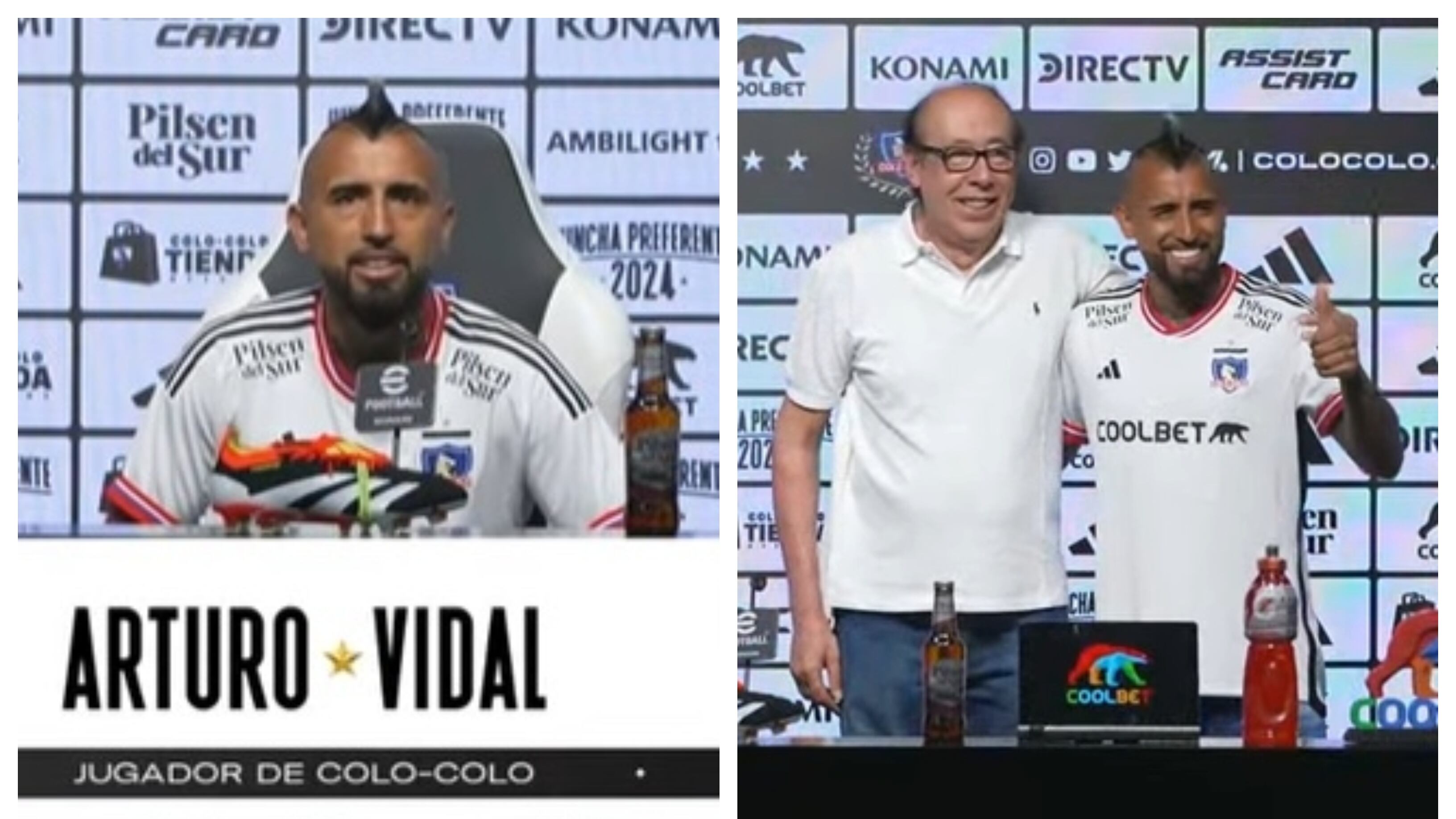 El mediocampista fue presentado esta tarde en Macul, ya como nuevo jugador de Colo Colo.