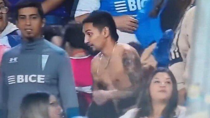 El hincha que la UC busca identificar