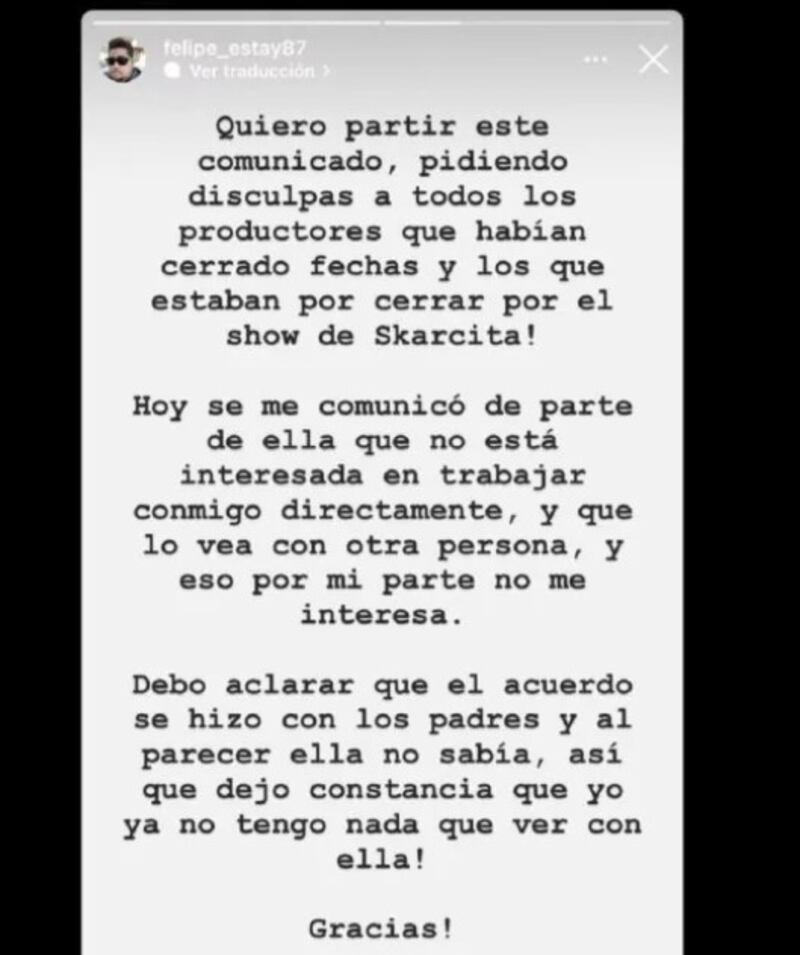 Instagram Felipe Estay