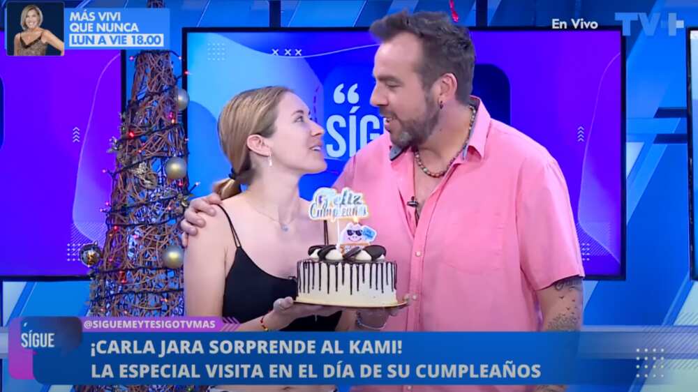 Carla Jara y Francisco Kaminski - Fuente: TV+