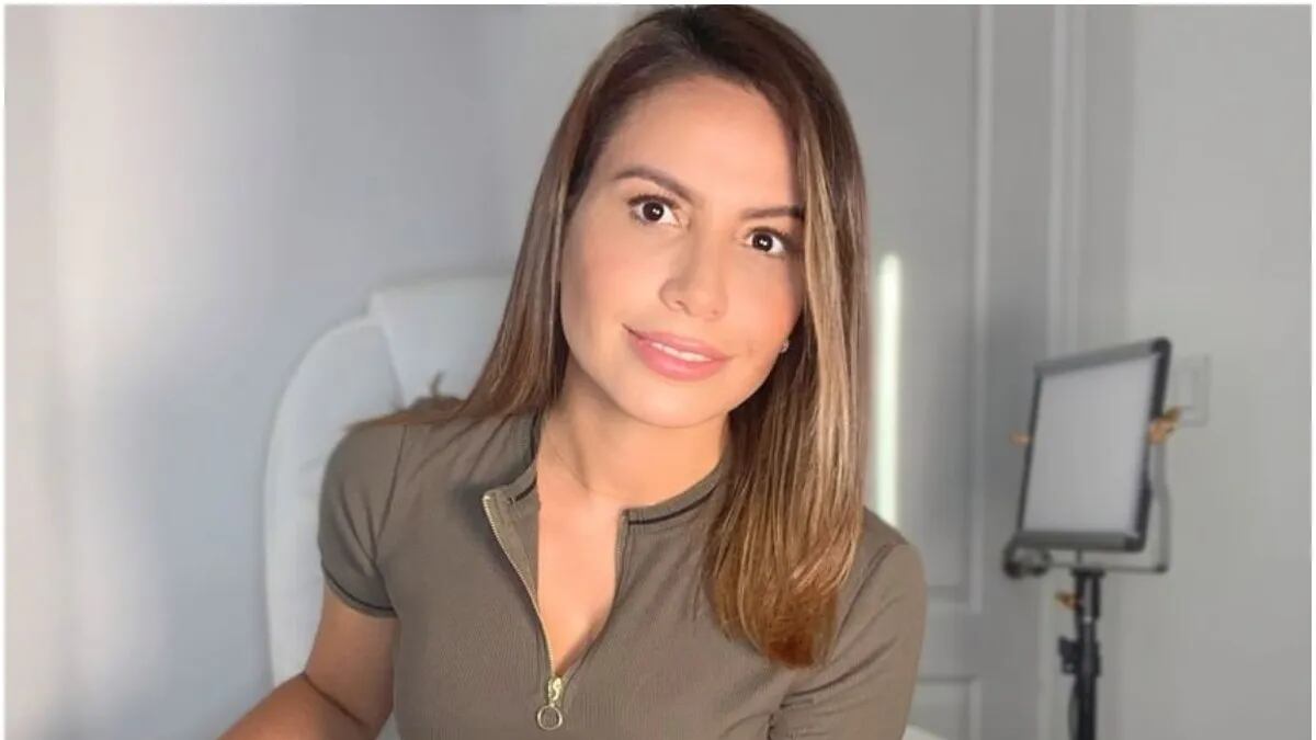 Lindsay Casinell, presentadora venezolana en Estados Unidos.