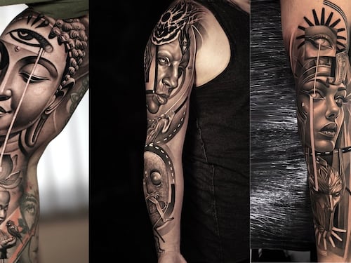 Sergio Martínez transforma el tatuaje “black and gray” en arte de museo en Chile
