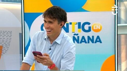 El periodista se mostró entusiasmado este miércoles con la posibilidad de ser considerado como parte estable del matinal conducido por Julio César Rodríguez y Monserrat Álvarez en CHV.