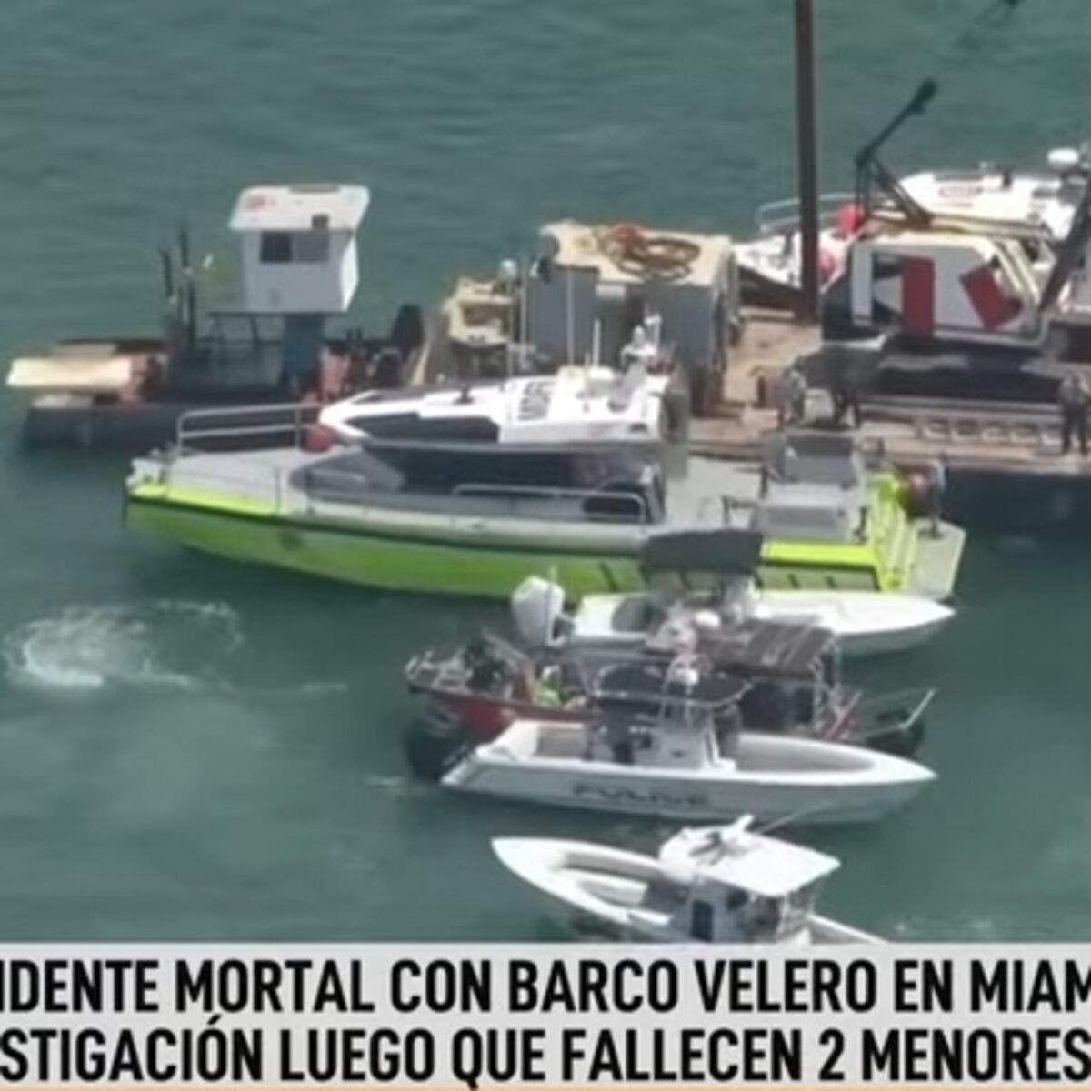 Muere menor chilena en choque de velero en Miami Muere menor chilena en choque de velero en Miami