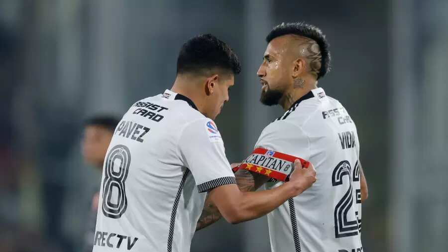 Esteban Pavez y Arturo Vidal