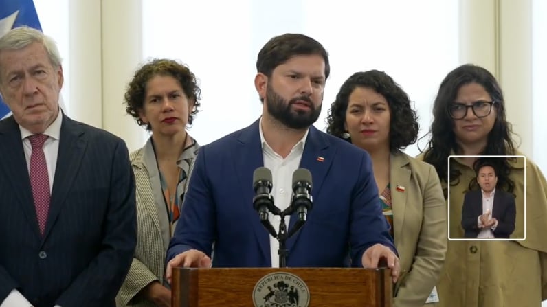 Presidente Gabriel Boric | Fuente: X @GobiernodeChile