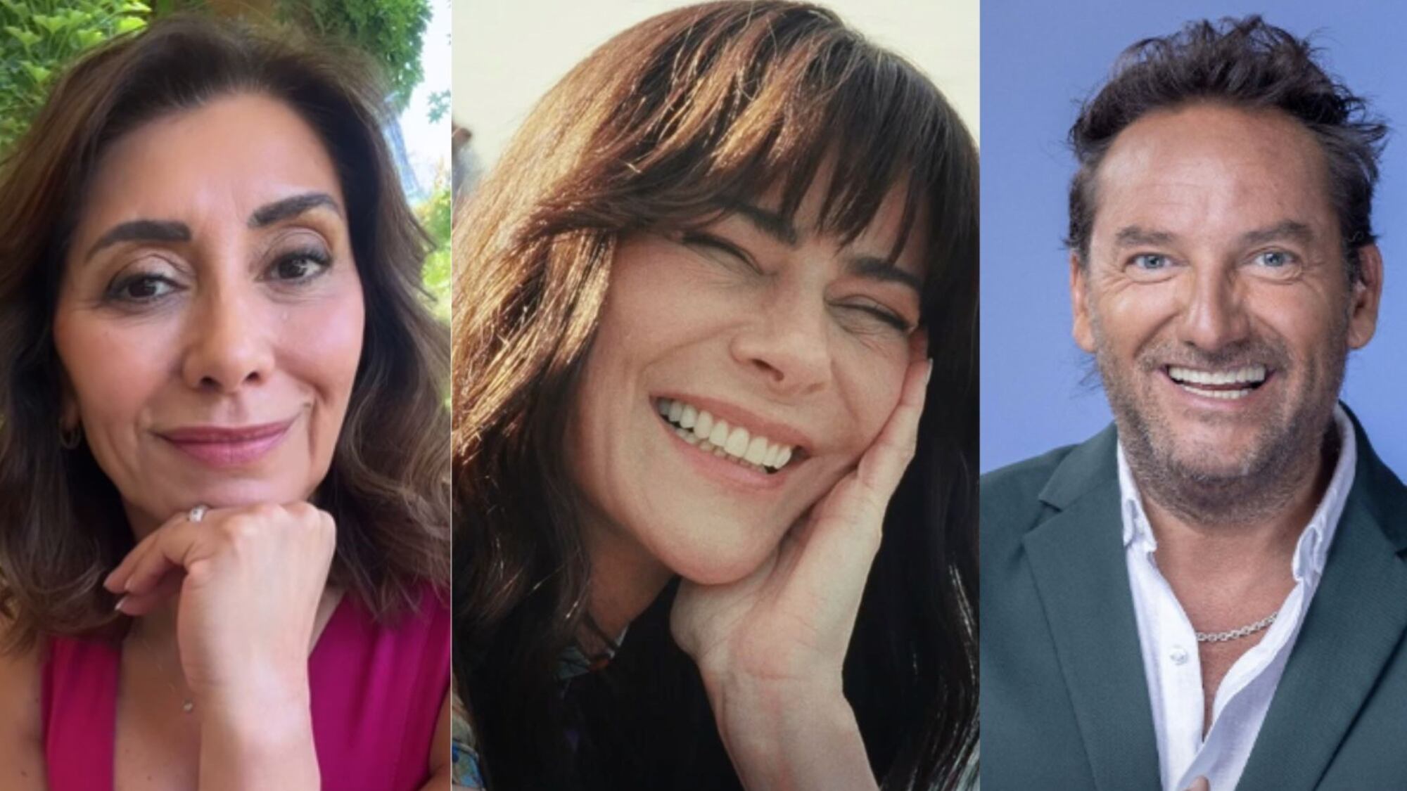 Tonka Tomicic, Daniel Fuenzalida y Carmen Gloria Arroyo