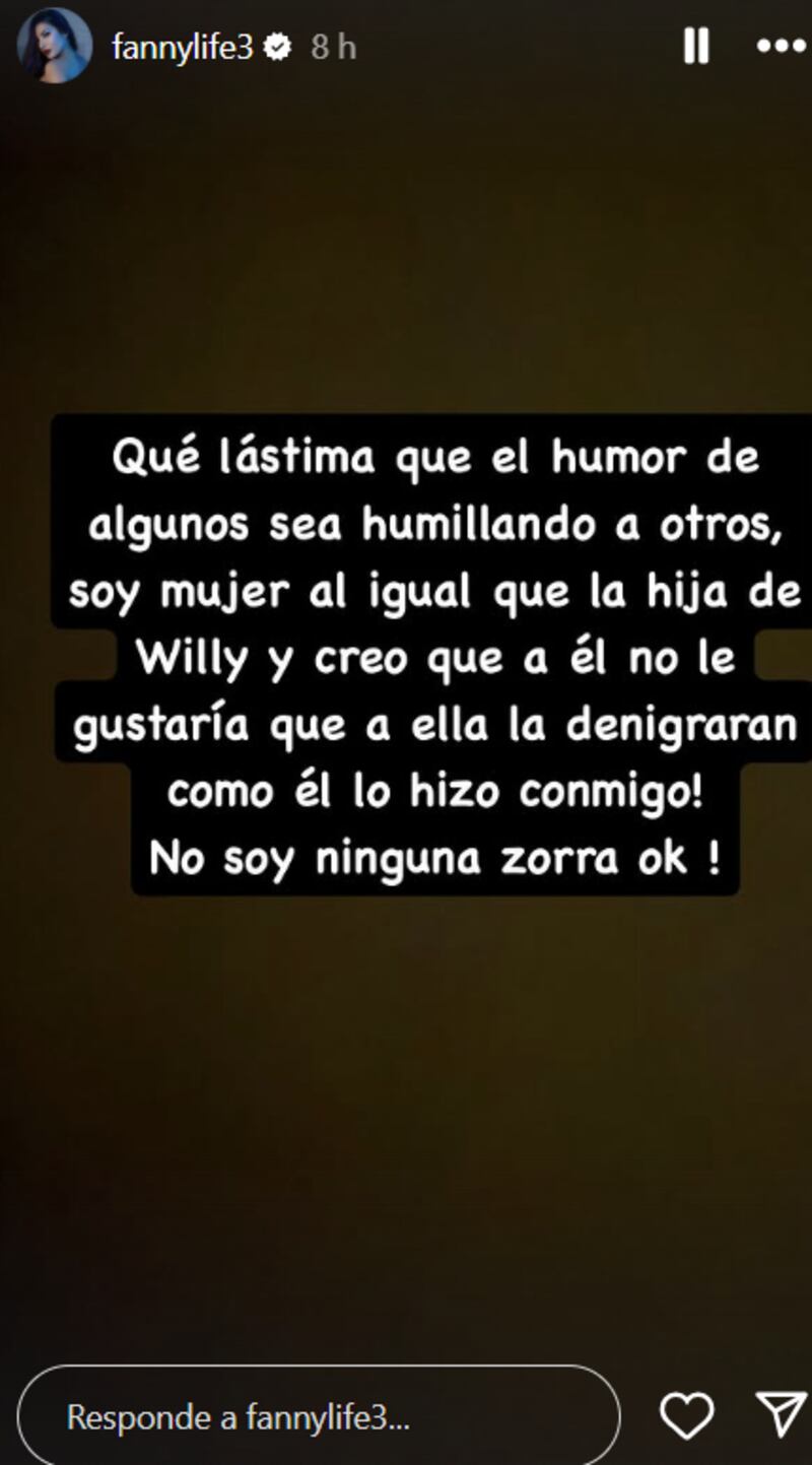 Historia de Fanny Cuevas | Instagram