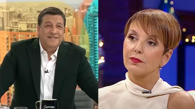 Julio César Rodríguez y Fran García-Huidobro | Captura: Contigo en la mañana y Only Fama