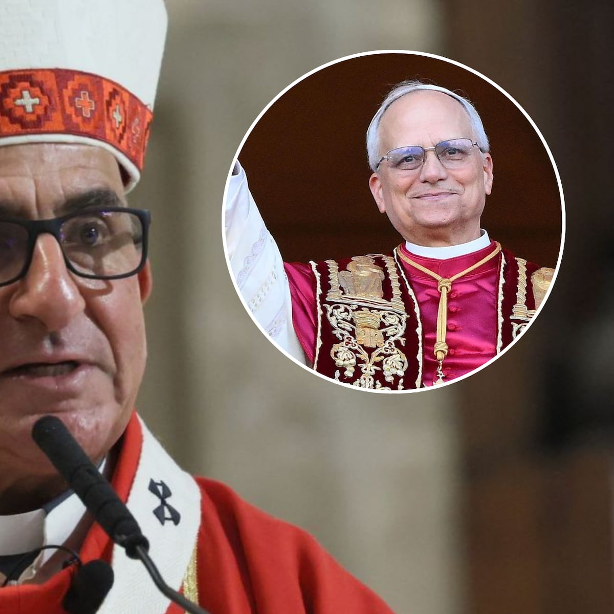 Cena reveladora: Chomali explica elección de nombre del Papa Cena reveladora: Chomali explica elección de nombre del Papa