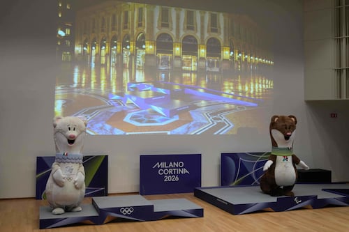 ¡Escenario de campeones! Se presenta el podio de los Juegos Olímpicos de Invierno