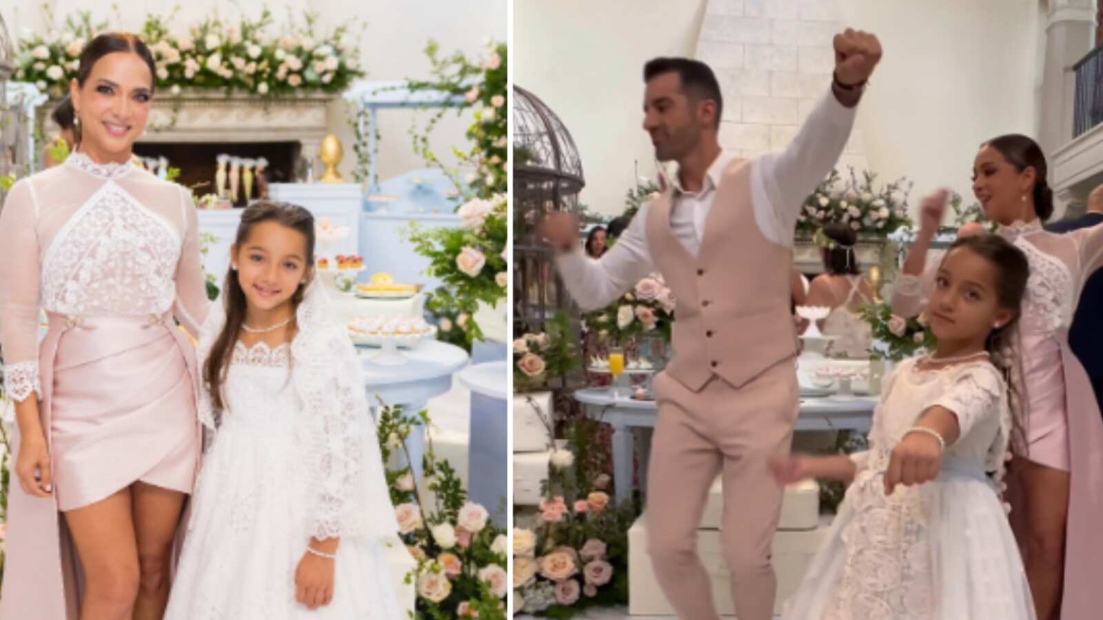 Adamari López y su hija Alaia