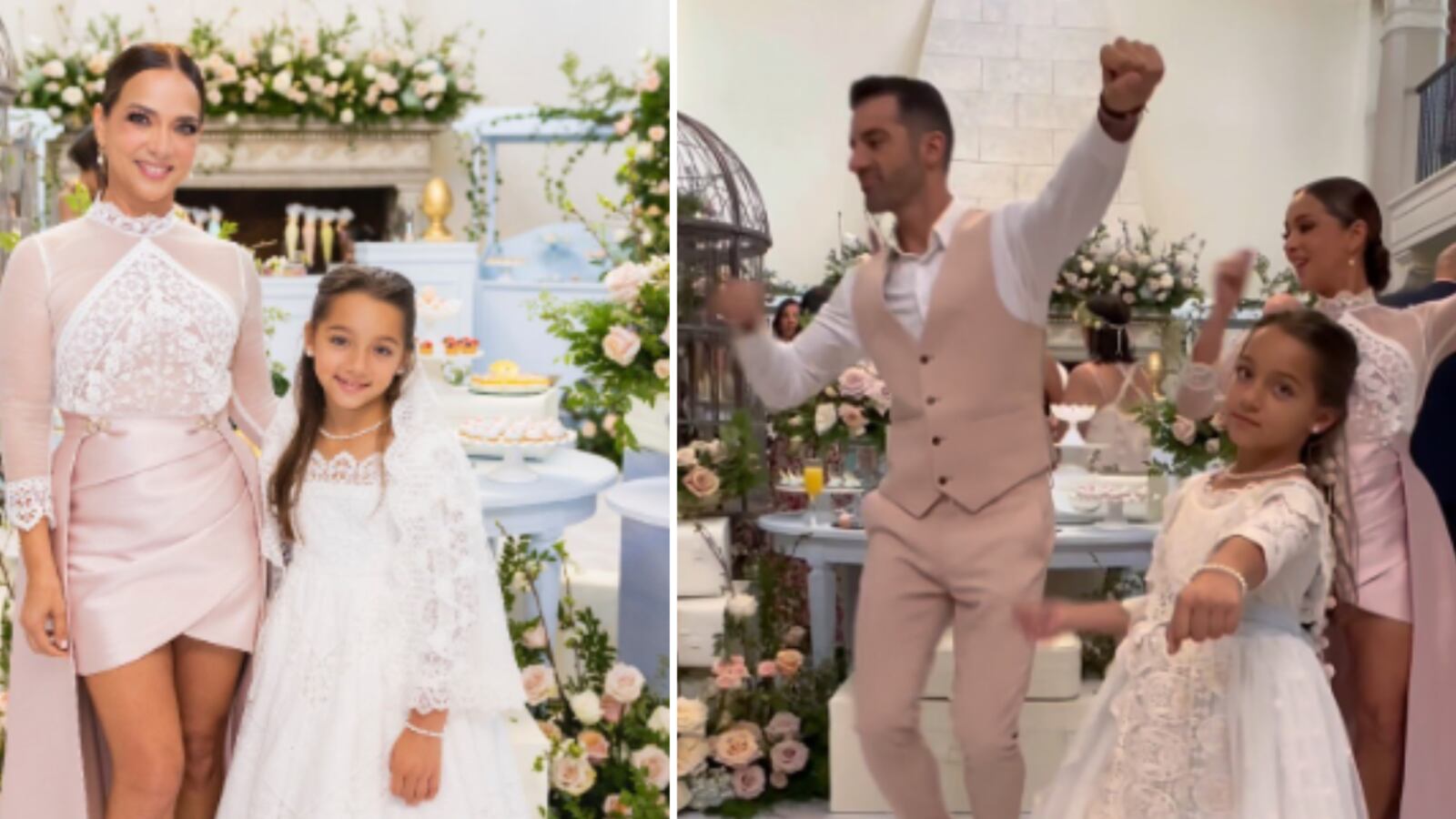 Adamari López y su hija Alaia