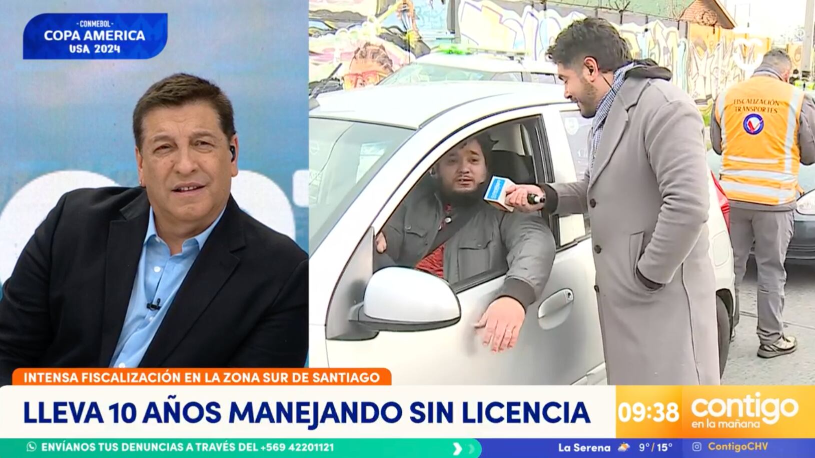 Conductor sin licencia