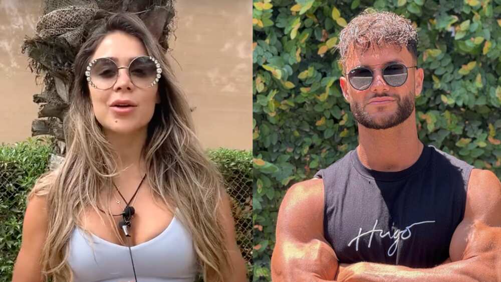 Chama y Fabio Agostini | Fuente: Canal 13 e Instagram