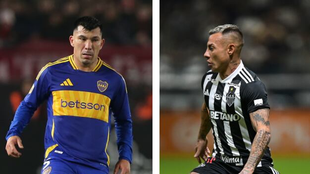 Gary Medel y Eduardo Vargas / Getty