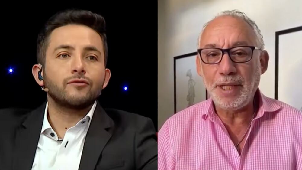 Hugo Valencia y Mauricio Israel | Captura: Zona Latina e Instagram