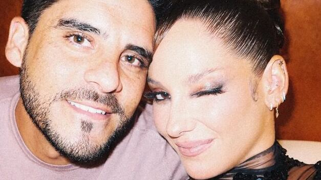 El pololo de Kel Calderón habló este jueves de su relación amorosa con la hija de Raquel Argandoña en el lanzamiento del perfume Armani Code.