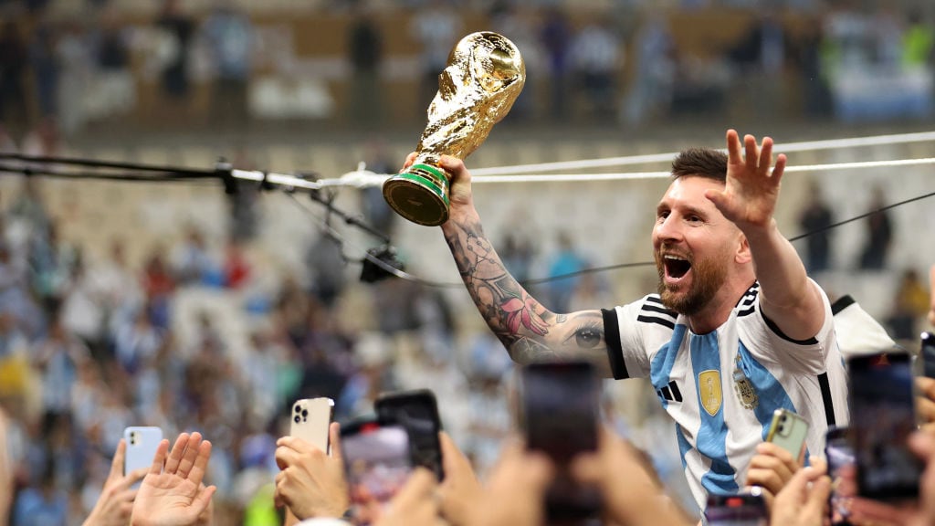 Messi consiguió coronarse como campeón del Mundo en Qatar 2022